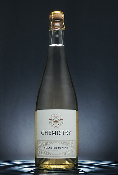 Chemistry NV Blanc de Blancs bottle image.