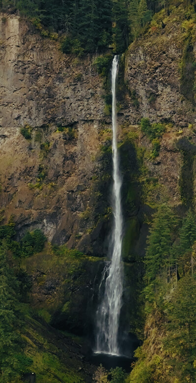 Chemistry Chardonnay waterfall image.