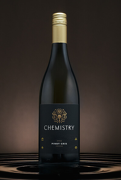 Chemistry 2024 Pinot Gris Oregon bottle image.