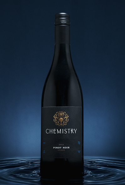 Chemistry 2023 Pinot Noir Oregon bottle image.